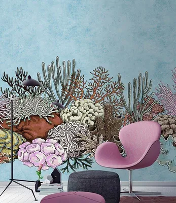 Produktbild von Digitaldruck-Tapete Octopus´s garden 1 livingwalls (1025972)
