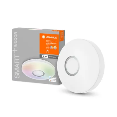 Produktbild von LEDVANCE SMART+, Intelligente Deckenbeleuchtung, WLAN, Weiß, Polymethylmethacrylat (PMMA), 3000 K, 6500 K