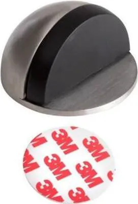 Produktbild von Türstopper, Ø 44 x 25 mm, selbstklebend, Edelstahl