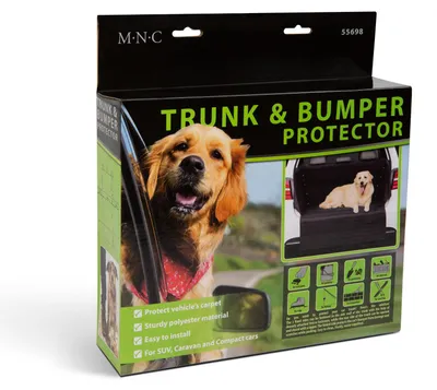 Produktbild von MNC - Hundedecke Kofferraumschutz - Schwarz - 100 x 95 x 60 cm -Universal!