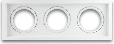Produktbild von ISOLED Einbaurahmen AR111, eckig, 3 fach, schwenkbar