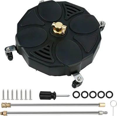 Image de Nettoyeur haute pression de 18 pouces, 4000 psi, avec raccord rapide de 1/4 de pouce, comprenant 2 rallonges de 16 pouces, pour