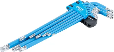 Immagine prodotto di BGS 35105 | Set di chiavi a L | Profilo a T (per Torx) / Profilo a T (per Torx) con foro T10 - T50 | 9 pz.