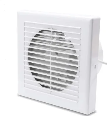 Obrázok produktu pre karpal CE  stropný ventilátor výfukový ventilátor 100 mm v bielej farbe kúpeľňový ventilátor kuchynský vstavaný ventilátor 220v