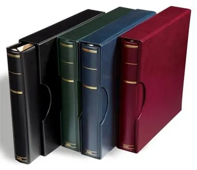 Produktbild von KABE Ringbinder APOLLO, inkl.Schutzkassette, rot Rot