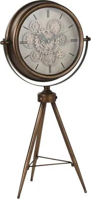 Obrázok produktu pre Hodiny Home ESPRIT kovové kryštálové 43 x 30 x 85 cm