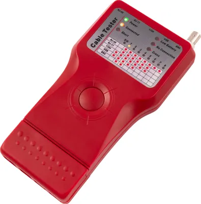 Produktbild von Kabeltester / Durchgangsprüfer McPower "KT-53", 5-in-1 mit Remote Einheit, RJ11, RJ45 usw.
