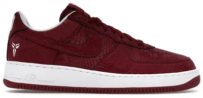 Immagine prodotto di Nike Air Force 1 Low, modello dedicato a Kobe Bryant, versione "Forever Lower Merion" (divisa da trasferta), taglia EU 38.5