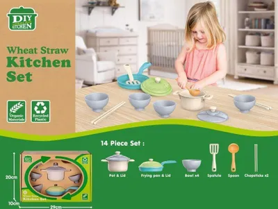 Produktbild von Zestaw kuchenny z bioplastiku 14el