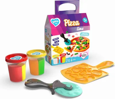 Obrázok produktu pre Pizza Kreatívna modelovacia súprava, Ciastolina 41143