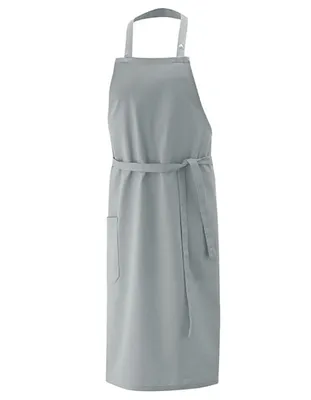 Produktbild von Exner 10620 | Latzschürze 80 x 100 cm - Farben waschbar bis 60 °C - Farbe: Silver Grey - Größe: 80 x 100 cm