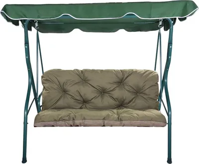 Produktbild von Hollywoodschaukel auflagen 120 x 60 x 50 cm | Bankkissen 2-3 sitzer | Gartenkissen Grün|Sitzkissen outdoor | polsterauflagen hollywoodschaukel