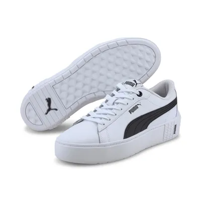 Immagine prodotto di Puma Smash Platform v2 L scarpa da ginnastica femminile bianco nero dimensioni 37,5