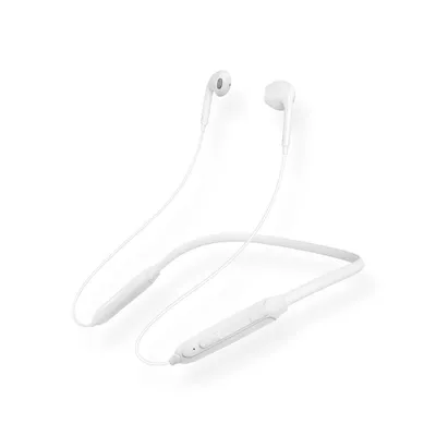 Image de Dudao Ecouteurs sans fil Bluetooth avec ventouse magnétique, blanc (U5B)