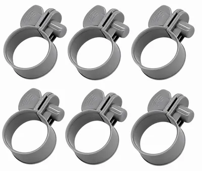 Immagine prodotto di 6 fascette stringitubo, tubo per piscina, 32-38 mm