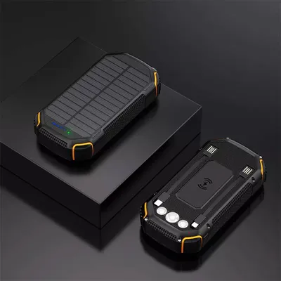 Obrázok produktu pre BOT Solárna powerbanka SP3 1 panel 30000mAh oranžová