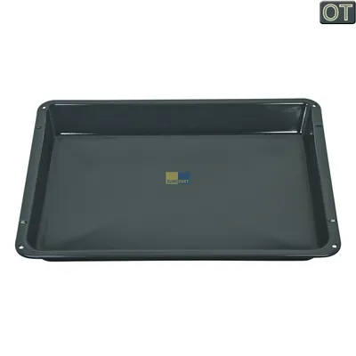 Produktbild von Backblech Kuchenblech Pizzablech Backofenblech Ofenblech 466x385x38mm emailliert Backofen Herd Ofen Original Electrolux AEG 3879056202 387905620 auch Progress Zanussi