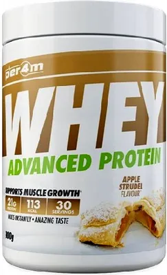 Produktbild von Per4m Whey Protein - 900g-Dose Apple Strudel