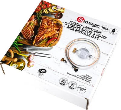 Image de Kit Flexible + détendeur pour butane