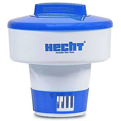 Produktbild von HECHT 060702 Chlor Dosierspender Chlorschwimmer | 20 bis 200 g | Dosierschwimmer Chlordosierer