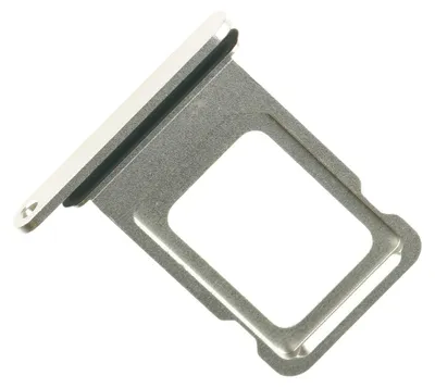 Produktbild von iPhone 14 Sim Karten Halter Tray Fach, Weiß