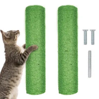 Image de Omgoods - Pièces de rechange pour griffoir pour chat, corde en jute, 30 cm