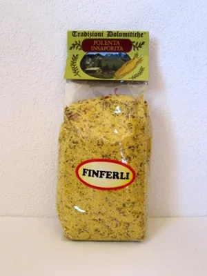 Immagine prodotto di Polenta con finferli 400 gr.
