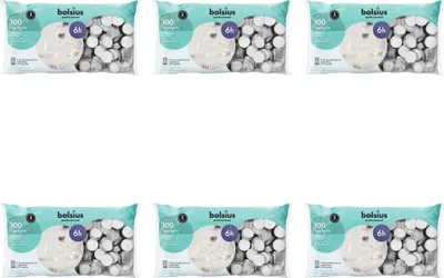 Productafbeelding van Bolsius Professional - Teelichthouders - 100 stuks per verpakking - Zakverpakking - Voordeelverpakking - 600 stuks - 6 verpakkingen
