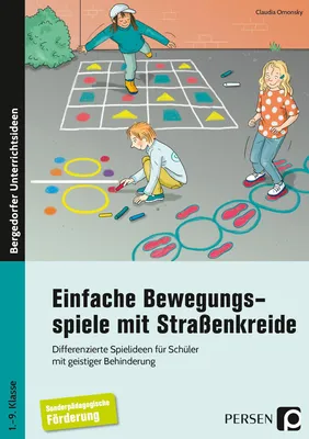 Produktbild von Einfache Bewegungsspiele mit Straßenkreide