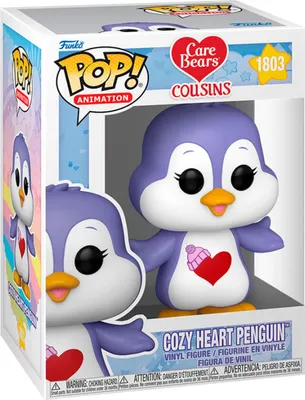Image de Funko Pop! Care Bears - Winiłowa Figurina Cozy Heart Penguin