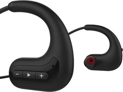 Image de Écouteur Bluetooth de natation - Noir