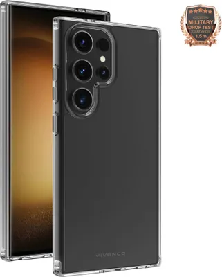 Produktbild von Safe and Steady, Anti Shock Cover für Galaxy S24 Ultra, 1.5m Drop-Protection Transparent (64077)