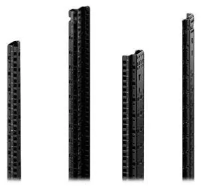 Produktbild von Rittal 5302.107, Regal-Schiene, Stahl, Schwarz, 2 Stück(e)