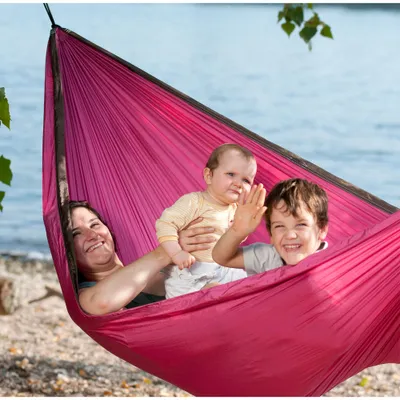 Produktbild von La Siesta - Single-Reisehängematte Colibri Farbe: fuchsia 21406174062-fuchsia