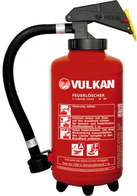 Produktbild von Vulkan F3H 3l frostsicher Fettbrand Feuerlöscher 40F, fluorfrei