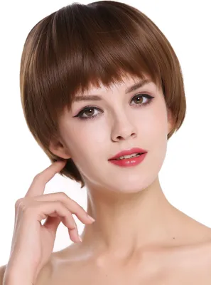 Produktbild von WIG ME UP Perücke kurz Page Braun Mix D3061R-10/12R4