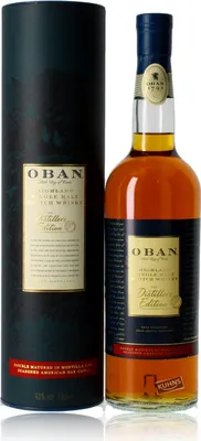 Produktbild von Oban The Distillers Edition Double Matured 43% Vol. 0,7l in Geschenkbox