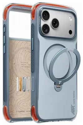 Produktbild von MagSafe-Hülle für Apple iPhone 18 Pro Max / 17 Pro Max, Torras, Ostand Q3 Air Pro, Blau