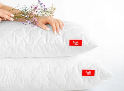 Produktbild von Softimi | Kinderbettenset - Bettdecke 100x135 cm + Kissen 40x60 cm - Antiallergisch - Hochwertige Mikrofaser - Waschbar bei 60°C
