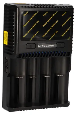 Obrázok produktu pre Nitecore SC4 4-slotová rýchlonabíjačka s farebným LCD displejom