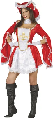 Immagine prodotto di costume da moschettiere sexy per donne di taglia M e L, taglia:XL