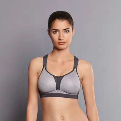 Produktbild von Anita Active DynamiX Star Sport Bh X-Back 5537 Heather Grey - größe 70 / E