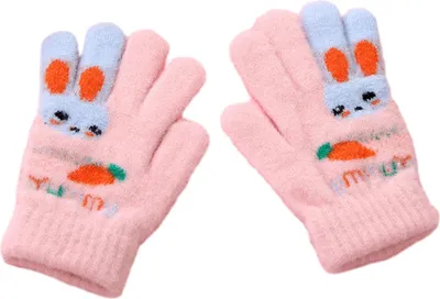 Obrázek produktu pro Dětské rukavice, palčáky, teplé pletené rukavice, zimní palčáky pro malé chlapce a dívky