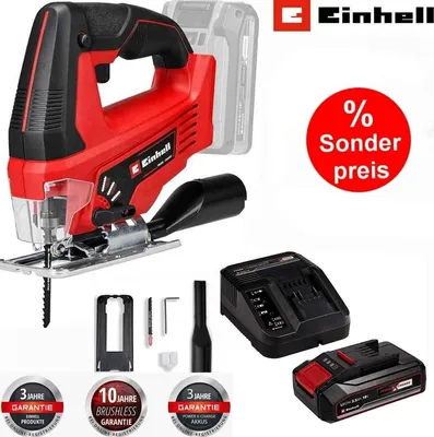 Produktbild von Einhell Akku Pendelhub Stichsäge TC-JS 18V Li , 1x 2,5 Ah Akku, Ladegerät