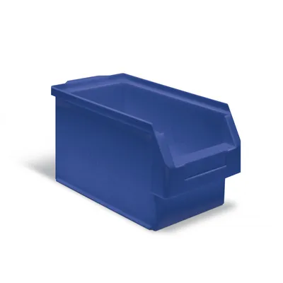 Produktbild von Protaurus Sichtlagerkasten Größe 3 in blau 350x200x200mm