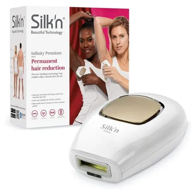 Produktbild von Silk'n Infinity Premium, Weiß, Home pulsed light (HPL), Bikini, 1, 2, 3, 4, 5, 6, 3 cm², Israel