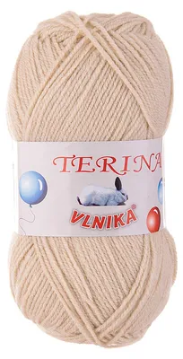 100g Terina Strickgarn Häkelgarn Wolle Acrylwolle pflegeleicht Farbwahl hellbeige