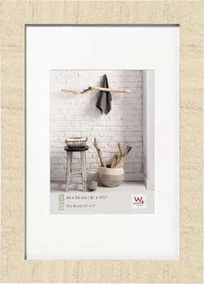 Obrázek produktu pro Home Dřevěný rám 50x70 cm krémově bílý