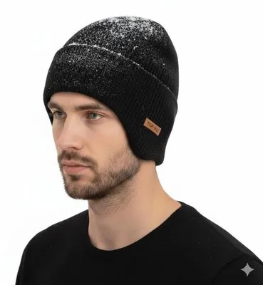 Zdjęcie produktu dla Solidchoice - Czapka zimowa PolarWool Merino z podszewką z wełny merino