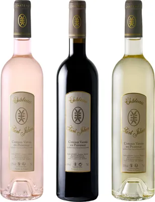 Produktbild von Set of Chateau Saint Julien – 3x75cL - rose 2021, Blanc 2021, Rouge 2019